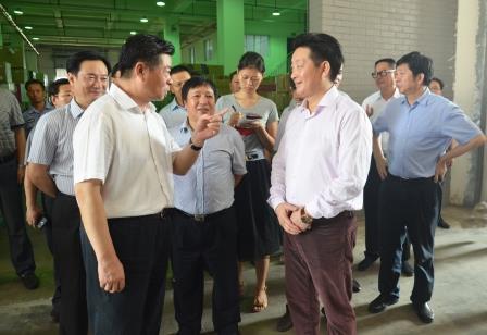 江西省委常委、統戰(zhàn)部長蔡曉明視察仁和集團